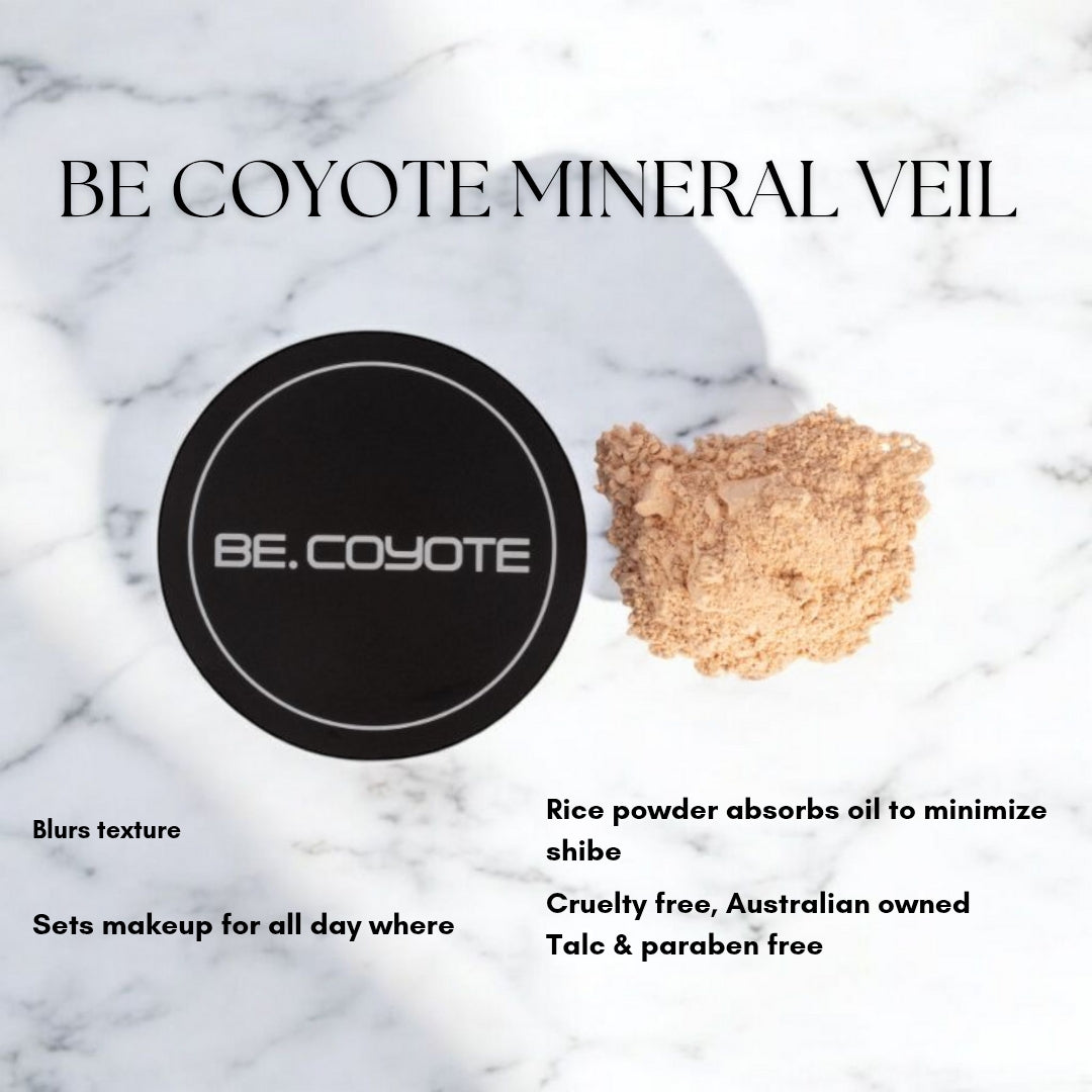 BE COYOTE MINERAL VEIL - BLURRING AND SETTING POWDER
