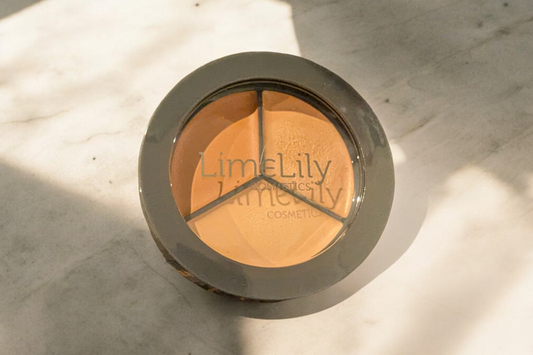 Under eye correct and conceal- Trio Colour concealer wheel