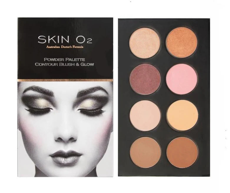 Skin 02 Contour Blush & Glow Powder Palette