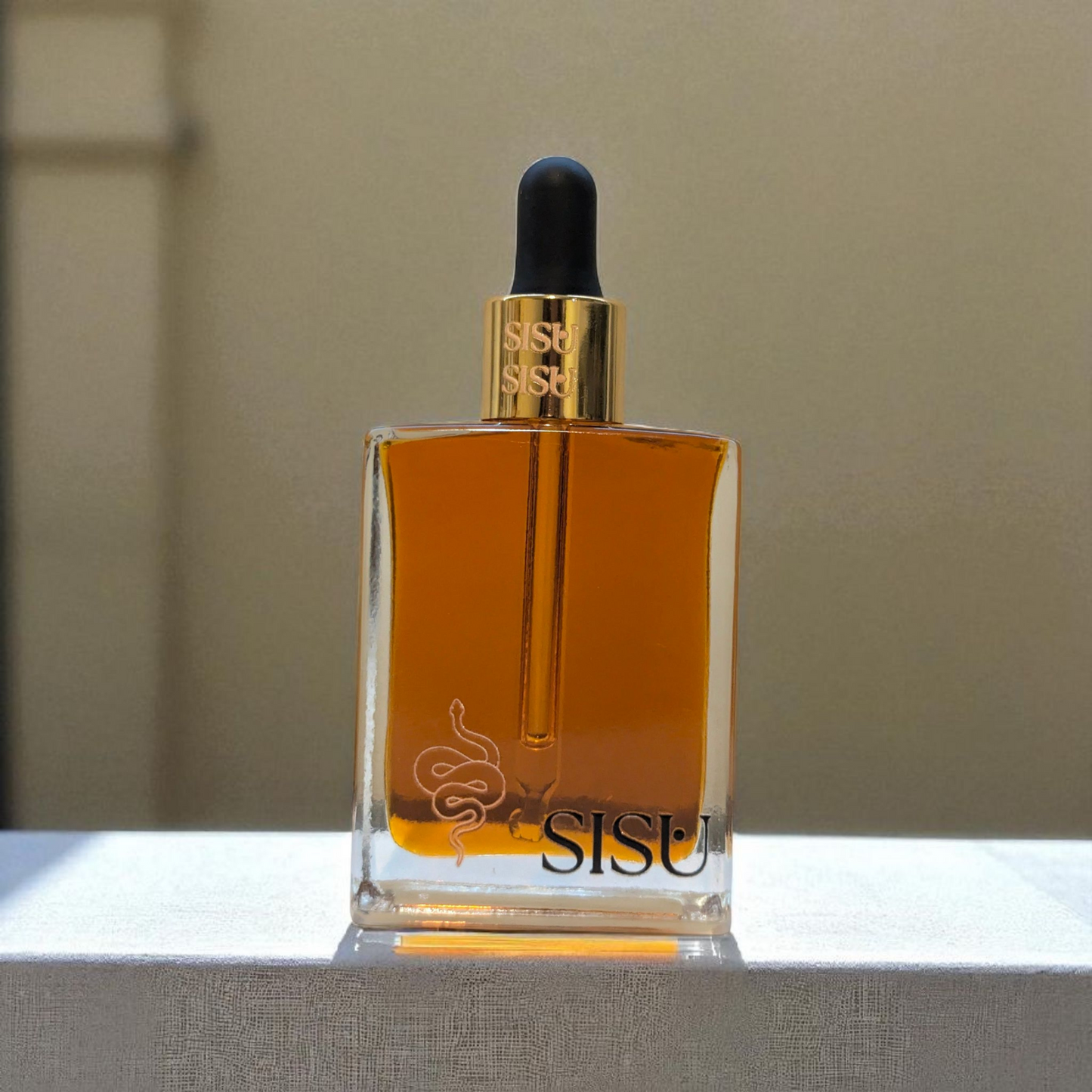 A clear glass jar filled with vibrant vitamin C serum, enriched with natural rose hip extract and high-quality CO₂ oil, carefully formulated to reduce acne scars, fade hyperpigmentation, boost collagen production, promote skin regeneration, even out skin tone, and enhance overall radiance, hydration, and healthy-looking skin.

